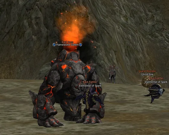 Flamestone Golem in Lineage 2 Interlude
