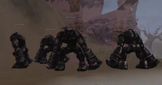 Frost Iron Golem in Lineage 2 Interlude