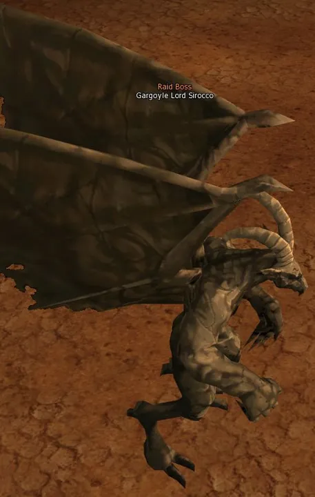 Gargoyle Lord Sirocco in Lineage 2 High Five
