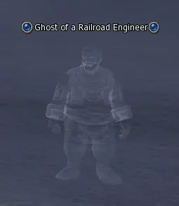 Ghost of a Railroad Engineer in Lineage 2 Interlude