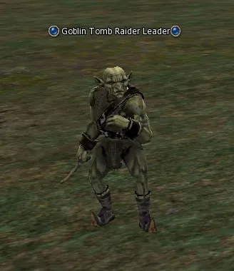 Goblin Tomb Raider Leader in Lineage 2 Interlude