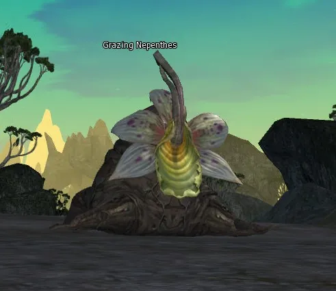 Grazing Nepenthes in Lineage 2 Interlude