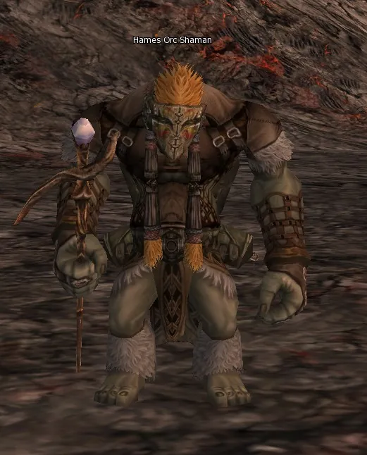 Hames Orc Shaman in Lineage 2 Interlude