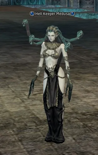 Hell Keeper Medusa in Lineage 2 Interlude