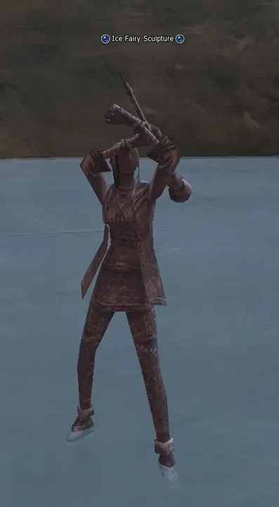 Ice Fairy Sculpture no Lineage 2 Interlude