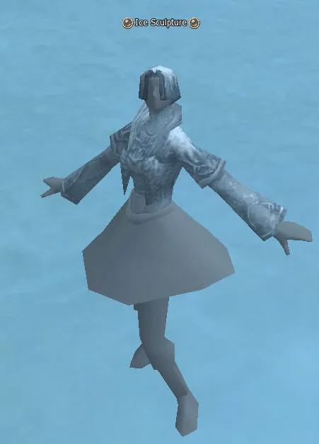 Ice Sculpture in Lineage 2 Interlude