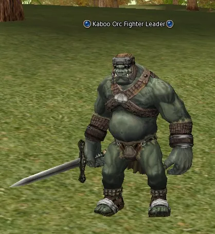 Kaboo Orc Fighter Leader no Lineage 2 Interlude