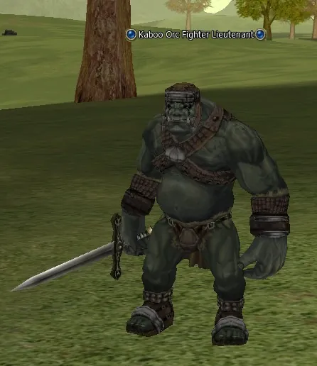Kaboo Orc Fighter Lieutenant in Lineage 2 Interlude