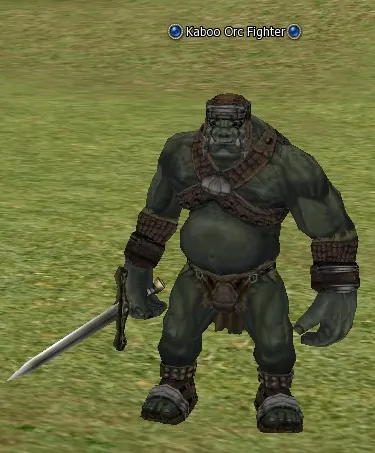 Kaboo Orc Fighter in Lineage 2 Interlude