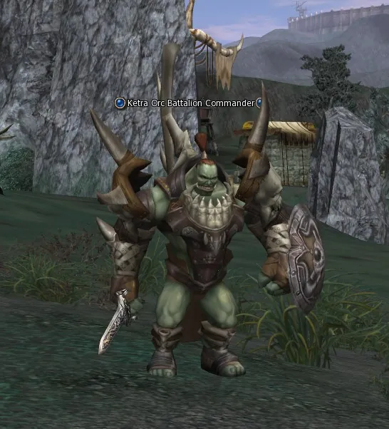 Ketra Orc Battalion Commander in Lineage 2 Interlude