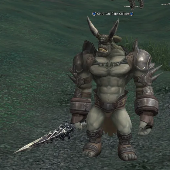 Ketra Orc Elite Soldier no Lineage 2 Interlude