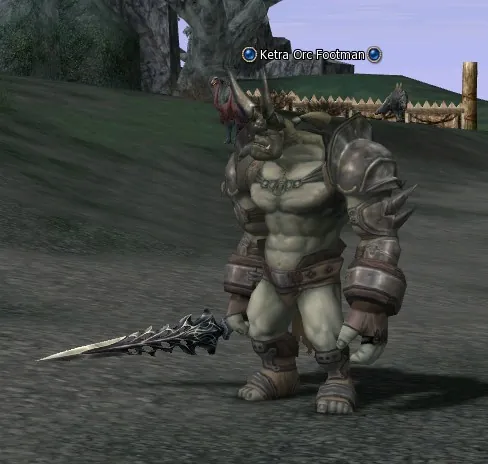 Ketra Orc Footman in Lineage 2 Interlude