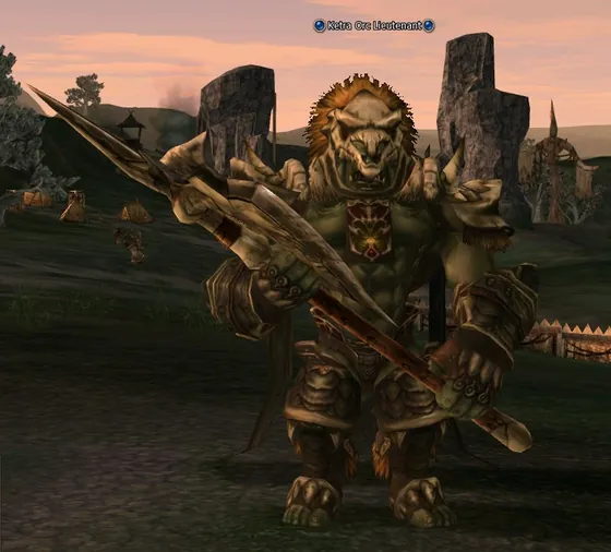 Ketra Orc Lieutenant in Lineage 2 Interlude