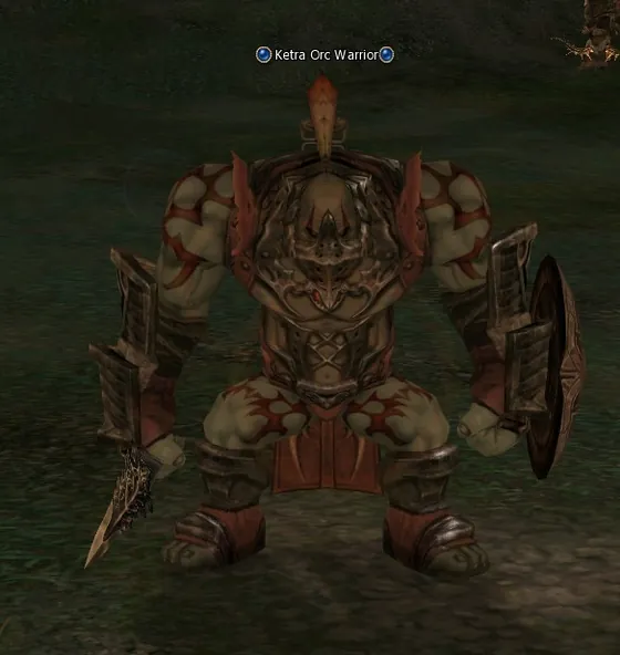 Ketra Orc Warrior in Lineage 2 Interlude