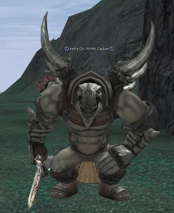 Ketra Orc White Captain en Lineage 2 Interlude