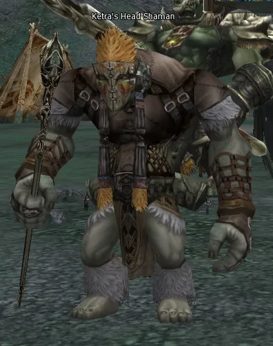 Ketra's Head Shaman in Lineage 2 Interlude