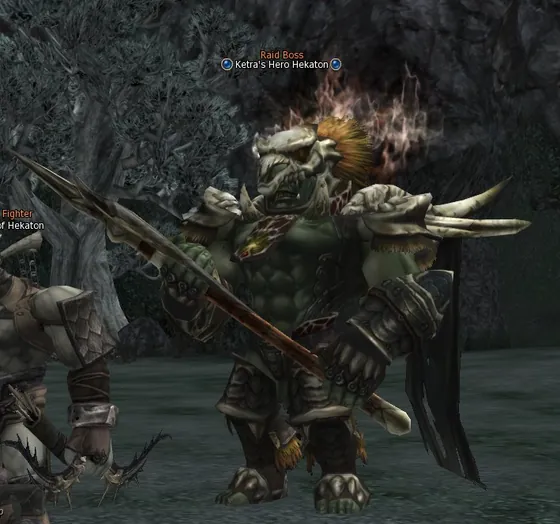 Ketra's Hero Hekaton in Lineage 2 Interlude