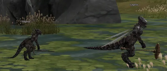 Lageos in Lineage 2 Interlude