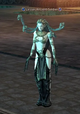Lesser Ancient Soldier in Lineage 2 Interlude