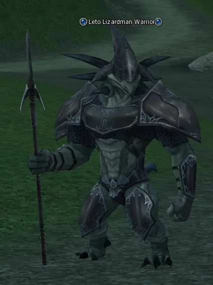Leto Lizardman Warrior in Lineage 2 Interlude