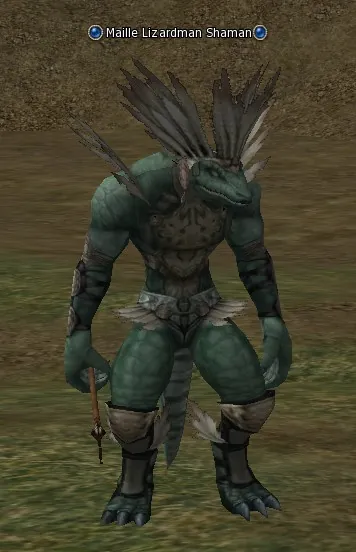 Maille Lizardman Shaman in Lineage 2 Interlude