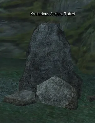 Mysterious Ancient Tablet in Lineage 2 High Five