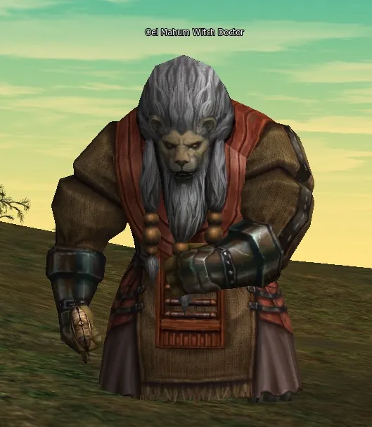Oel Mahum Witch Doctor in Lineage 2 Interlude