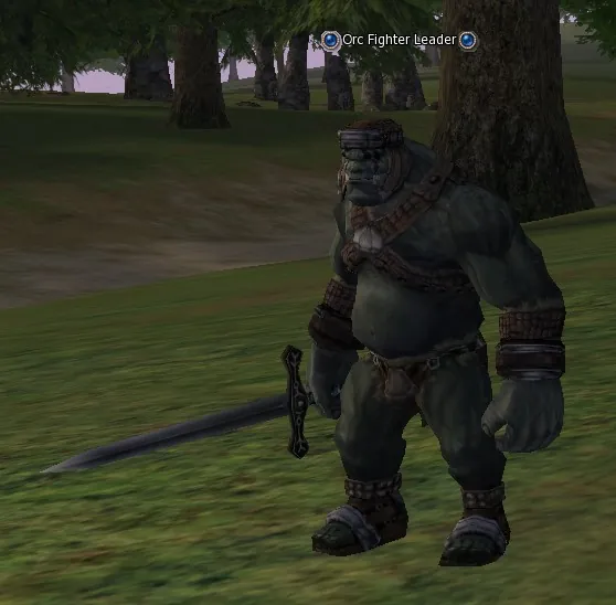 Orc Fighter Leader в Lineage 2 Interlude