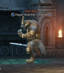 Pagan Watcher Cerberon in Lineage 2 Interlude