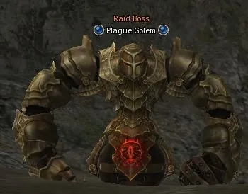 Plague Golem в Lineage 2 Interlude