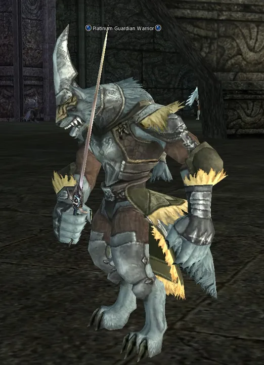 Platinum Guardian Warrior in Lineage 2 Interlude