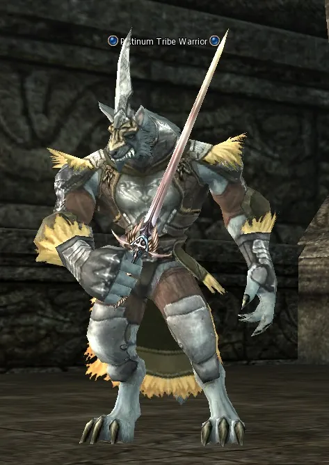 Platinum Tribe Warrior in Lineage 2 Interlude