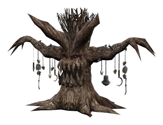 Rotting tree
