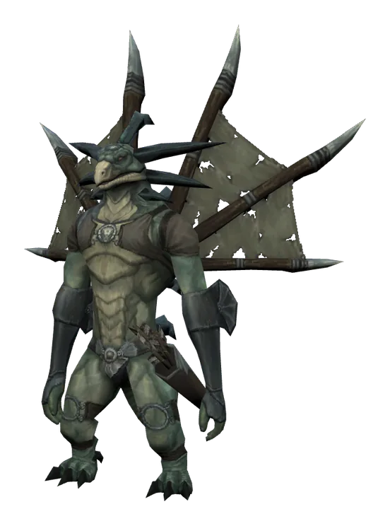 Leto Lizardman Archer