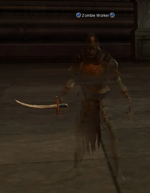Zombie Worker in Lineage 2 Interlude