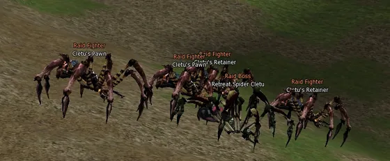 Retreat Spider Cletu в Lineage 2 Interlude
