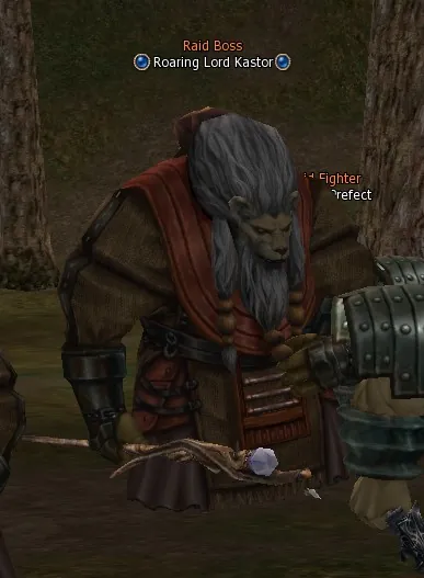 Roaring Lord Kastor in Lineage 2 Interlude