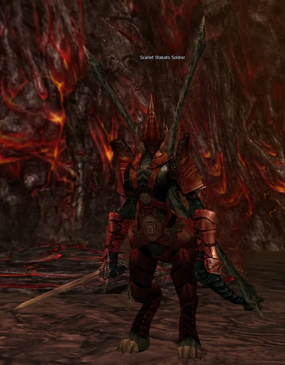 Scarlet Stakato Soldier in Lineage 2 Interlude