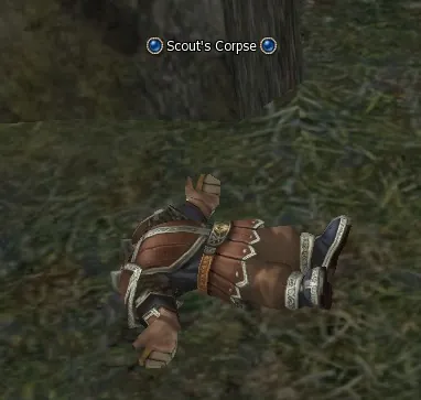 Scout's Corpse in Lineage 2 Interlude
