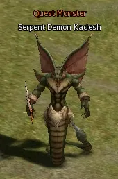 Serpent Demon Kadesh in Lineage 2 C5: Oath of Blood