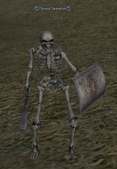 Shield Skeleton in Lineage 2 Interlude