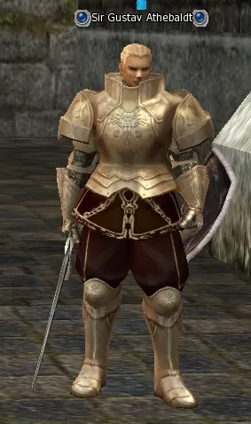 Sir Gustav Athebaldt in Lineage 2 Interlude