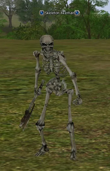 Skeleton Axeman in Lineage 2 Interlude
