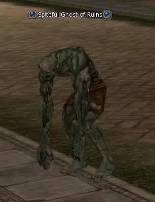 Spiteful Ghost of Ruins in Lineage 2 Interlude