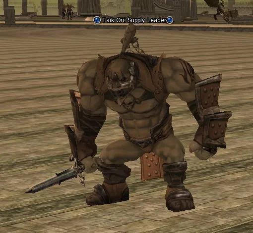 Taik Orc Supply Leader in Lineage 2 Interlude