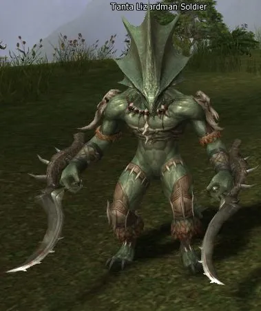 Tanta Lizardman Soldier en Lineage 2 High Five
