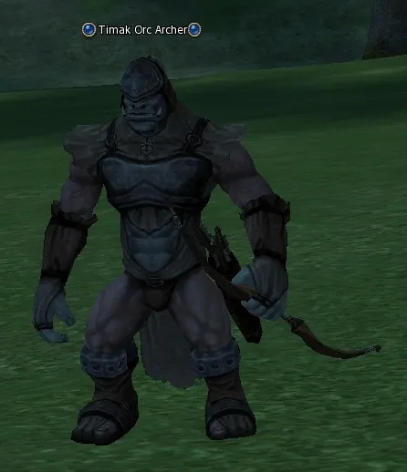 Timak Orc Archer in Lineage 2 Interlude