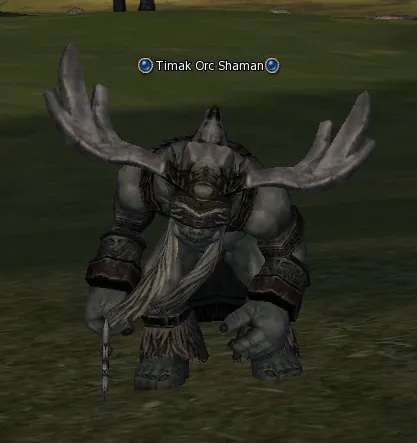 Timak Orc Shaman in Lineage 2 Interlude