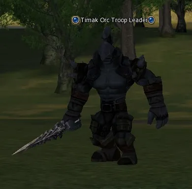 Timak Orc Troop Leader in Lineage 2 Interlude