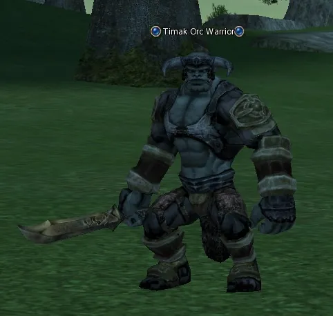 Timak Orc Warrior no Lineage 2 Interlude